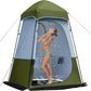 Shower Tent 150D Oxford Silver Coated Simple Toilet Tents Privacy Waterproof Fishing Tent Camping Supplies 160x160x240cm