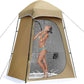 Shower Tent 150D Oxford Silver Coated Simple Toilet Tents Privacy Waterproof Fishing Tent Camping Supplies 160x160x240cm