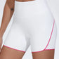 Women's High-Waisted Running & Yoga Dolphin Shorts