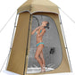 Shower Tent 150D Oxford Silver Coated Simple Toilet Tents Privacy Waterproof Fishing Tent Camping Supplies 160x160x240cm