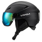 Streamlined Style Integrated Ski Helmet & Goggles