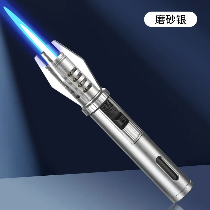 BlazeMaster: Windproof Metal Torch for BBQ & More