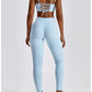 Women's Seamless Yoga Set Fitness Bra Leggings Activewear