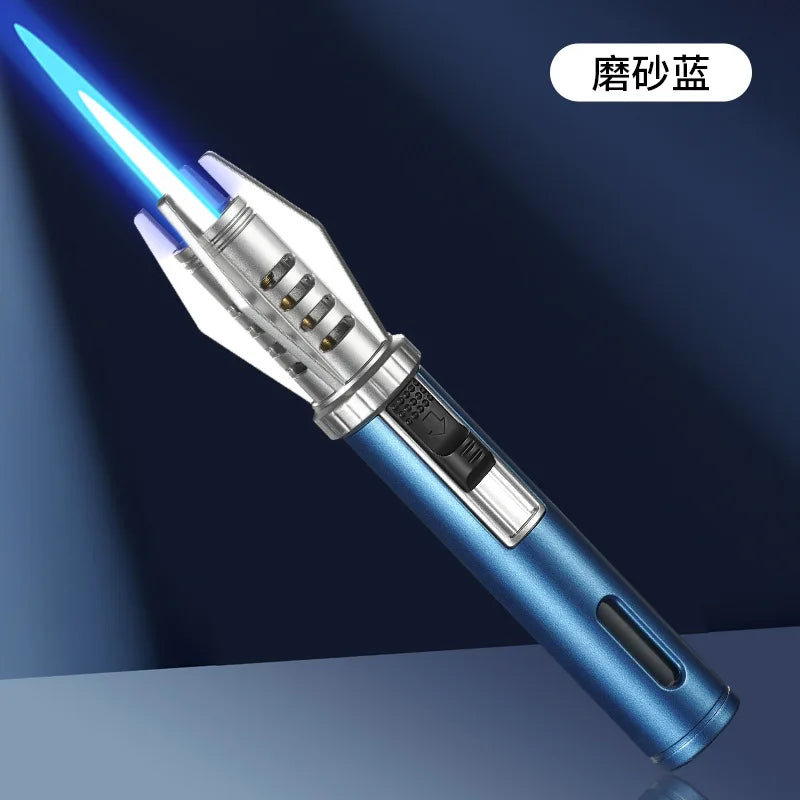 BlazeMaster: Windproof Metal Torch for BBQ & More