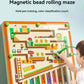 Children's Magnetic Maze Walking Ball Baby Concentration Training, Writing Logic Thinking 3 year Old Early Education Puzzle To