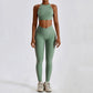 Women's Seamless Yoga Set Fitness Bra Leggings Activewear