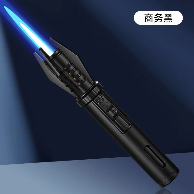 BlazeMaster: Windproof Metal Torch for BBQ & More