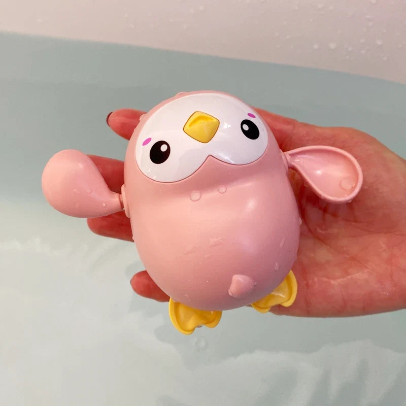 Baby Bath Toy – Swimming Turtle & Whale Clockwork Water Toy