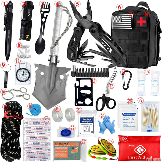 MOLLE Survival First Aid & Trauma Kit