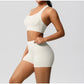 Women's Yoga Set Fitness Bra Push-Up Shorts Activewear