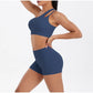 Women's Yoga Set Fitness Bra Push-Up Shorts Activewear