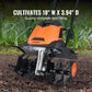 SucceBuy 12 Amp Electric Tiller Corded For Lawn Garden Cultivation