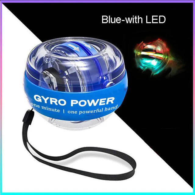 LED Gyroscopic Power Wrist Ball Auto-Start Strength Trainer