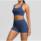 Women's Yoga Set Fitness Bra Push-Up Shorts Activewear