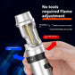 BlazeMaster: Windproof Metal Torch for BBQ & More