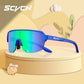 SCVCN New Children Cycling Sunglasses Outdoor Road Bike Eyewear Girls MTB Camping Hiking Glasses Teenager Sports UV400 Goggles
