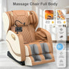 Track Massage Chair Full Body, Zero Gravity Recliner | 12 Fix Rollers, 8 Airbags, 15 Auto Programs, Foot, Custom