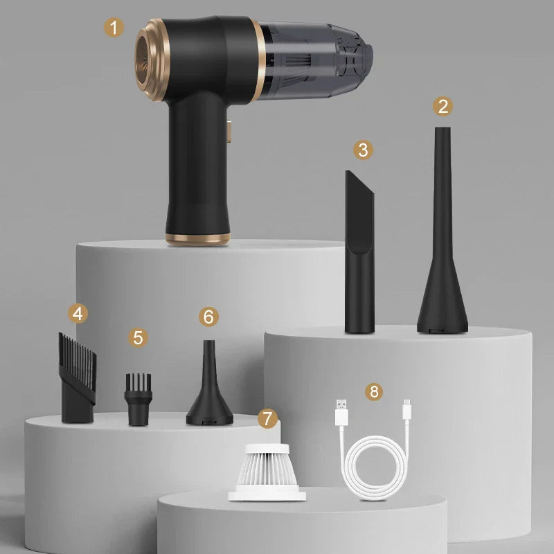 Wireless Car Vacuum Cleaner Portable High Power Cleaning Machine