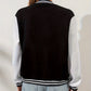 New York “23” Letter Printed Baseball Jacket Women