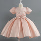 Baby Girls Christmas Dress Sequin ShortSleeve Party Dress Birthday Toddler Dress Wedding Princess Dress for Kid Girl Luxury Cown