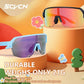SCVCN New Children Cycling Sunglasses Outdoor Road Bike Eyewear Girls MTB Camping Hiking Glasses Teenager Sports UV400 Goggles
