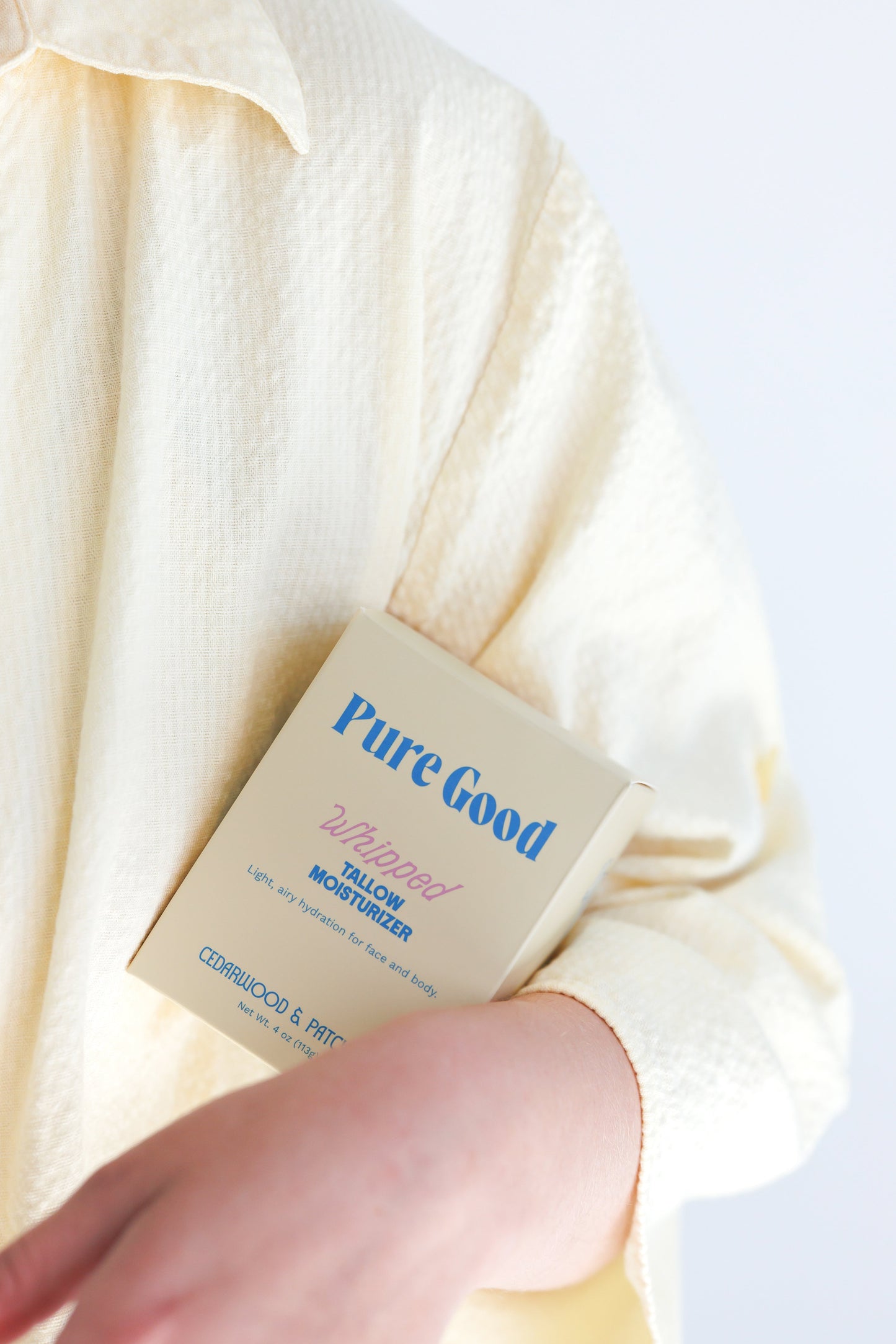 Cedarwood & Patchouli - Whipped Tallow Moisturizer