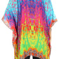 Stylish Rhinestone Lace-Up V-Neck Women's Caftan Poncho Cover-Up by Sakkas Aymee