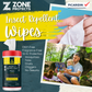 Unscented Picaridin Wipes, 80-ct