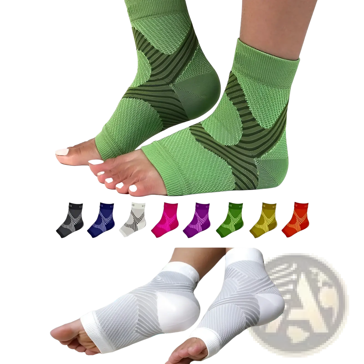 Athletic Ankle Compression Sleeve Support Socks