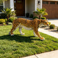 Realistic Leopard Garden Statue