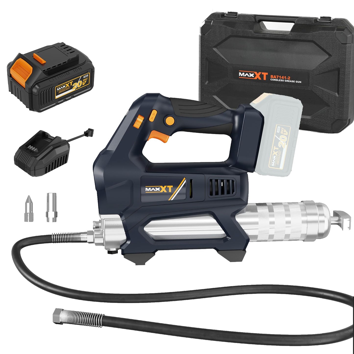 Heavy Equipment Grease Gun Cordless