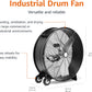 30 Inch High Velocity Drum Fan