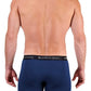 Men's 6" Inseam Bamboo Rayon Boxer Briefs - 4 Pack