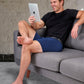 Men's 6" Inseam Bamboo Rayon Boxer Briefs - 4 Pack