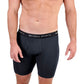 Men's 6" Inseam Bamboo Rayon Boxer Briefs - 4 Pack
