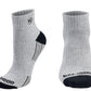 Premium Bamboo Rayon Quarter High Crew Socks