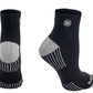 Premium Bamboo Rayon Quarter High Crew Socks