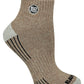 Premium Bamboo Rayon Quarter High Crew Socks