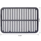 Oval Cast Iron Grill Outdoor Portable Charcoal Tabletop Skillet