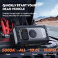 Buture Beta06 5000A Jump Starter with Tire Inflator丨23800mAh Long Standby, 160W DC Output
