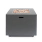 33" Outdoor Iron Square Propane Fire Pit