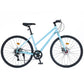 7 Speed Hybrid Bike Disc Brake 700C City Bicycle