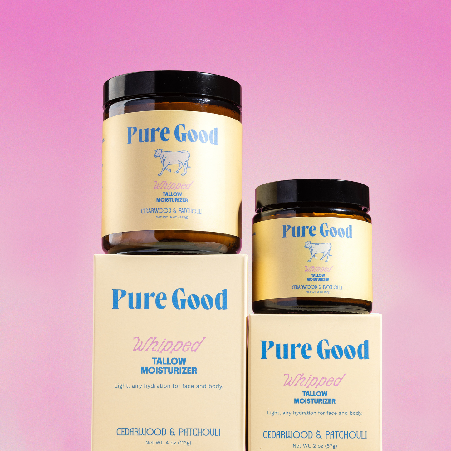 Cedarwood & Patchouli - Whipped Tallow Moisturizer
