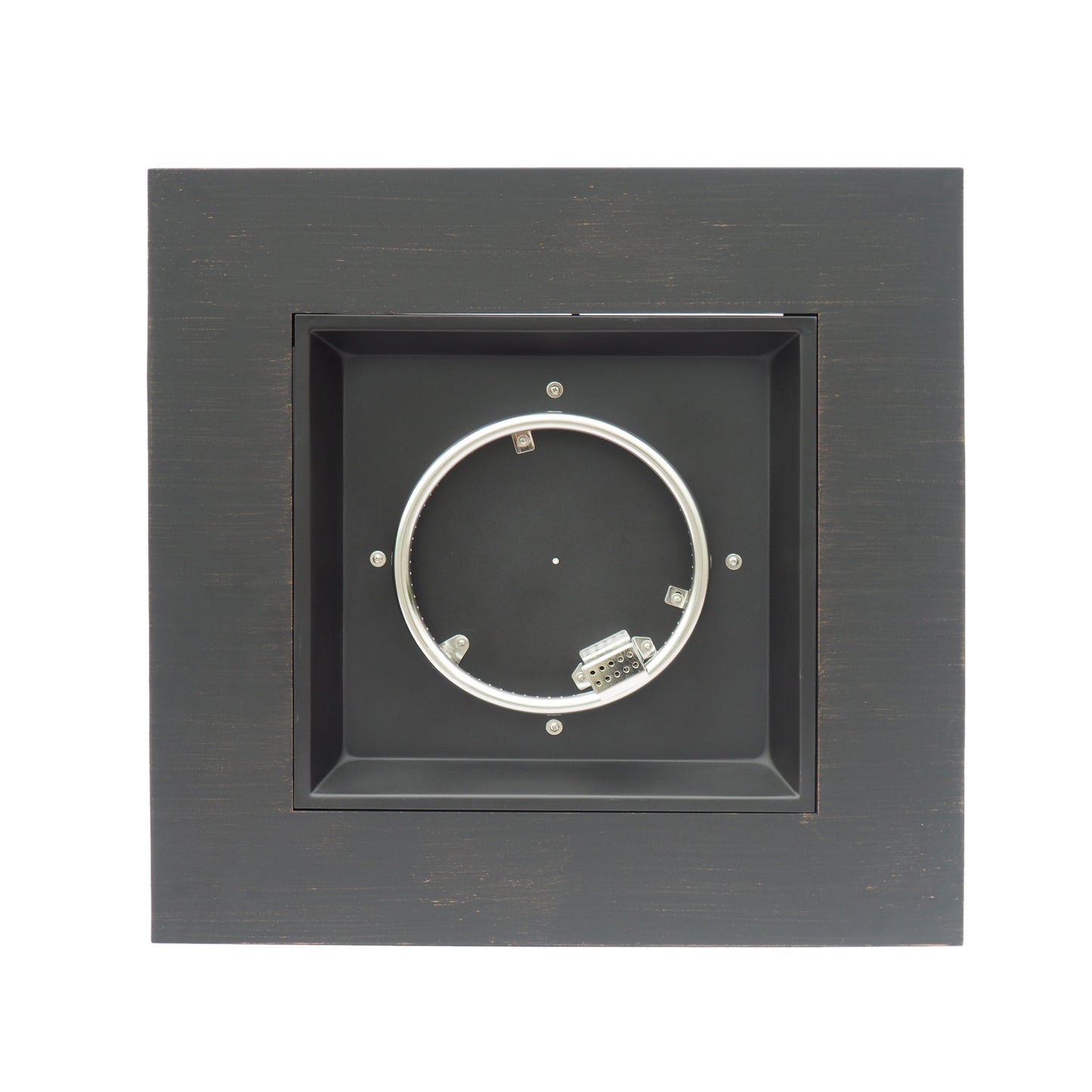 33" Outdoor Iron Square Propane Fire Pit