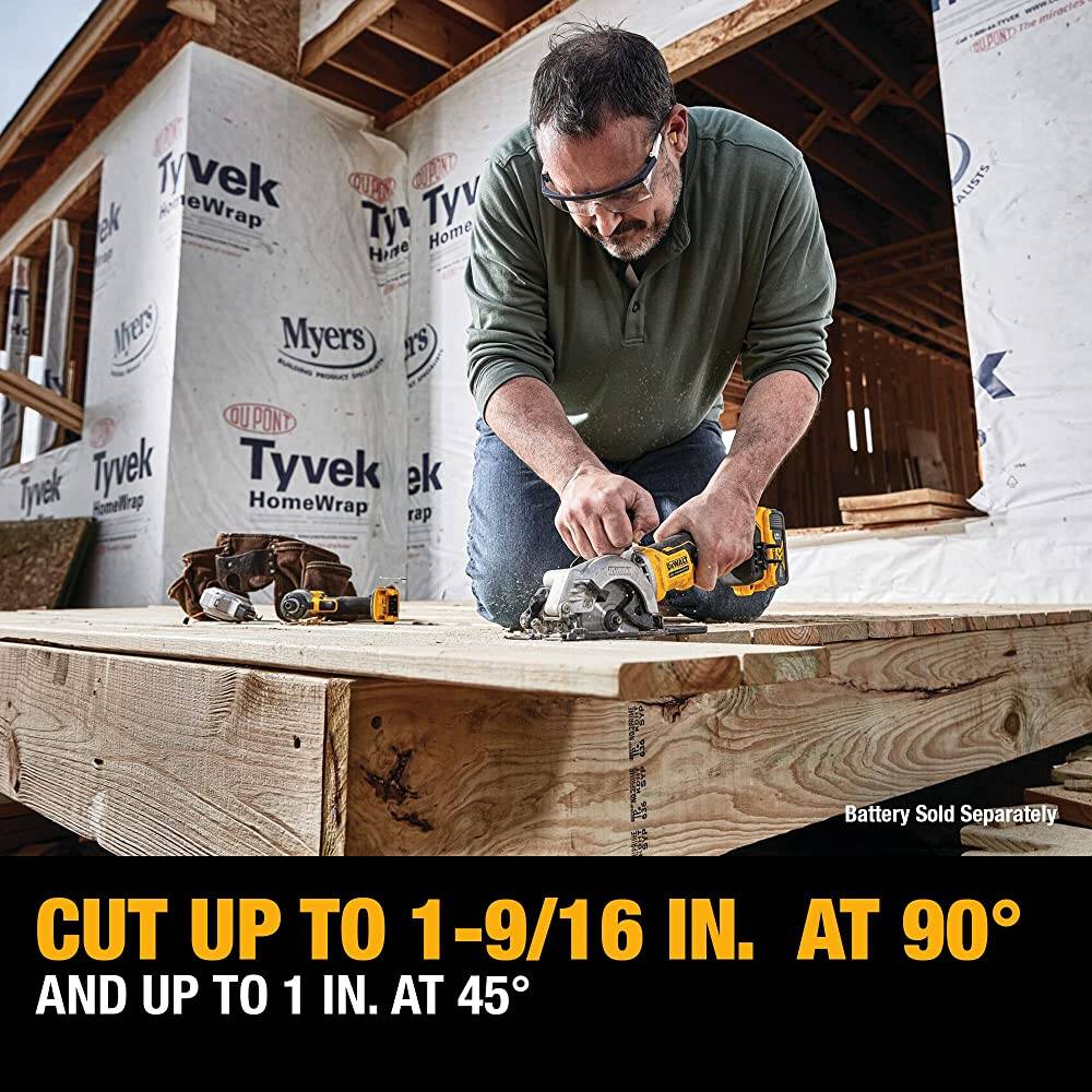 DEWALT DCS571B ATOMIC 20V MAX* Circular Saw, 4-1/2-Inch (Tool Only)