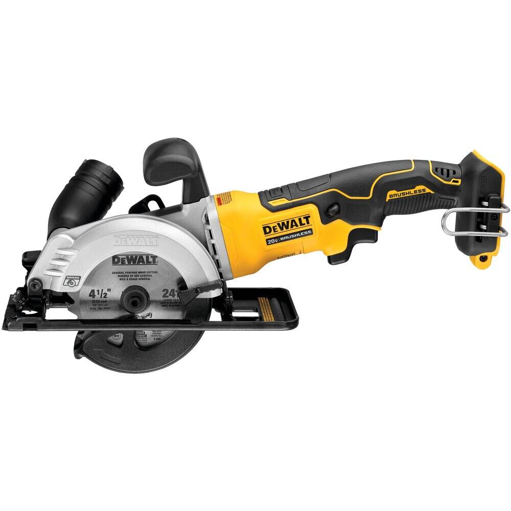 DEWALT DCS571B ATOMIC 20V MAX* Circular Saw, 4-1/2-Inch (Tool Only)