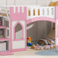 Twin Size Loft Bed With Storage Staircase And Window
