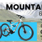 26 Inch Mountain Bike with 21-Speeds & Full Suspension