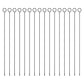 Dog Playpen, 16 Panels Pet Exercise Pen Indoor / Outdoor Fence With Anti Skid Base - Black