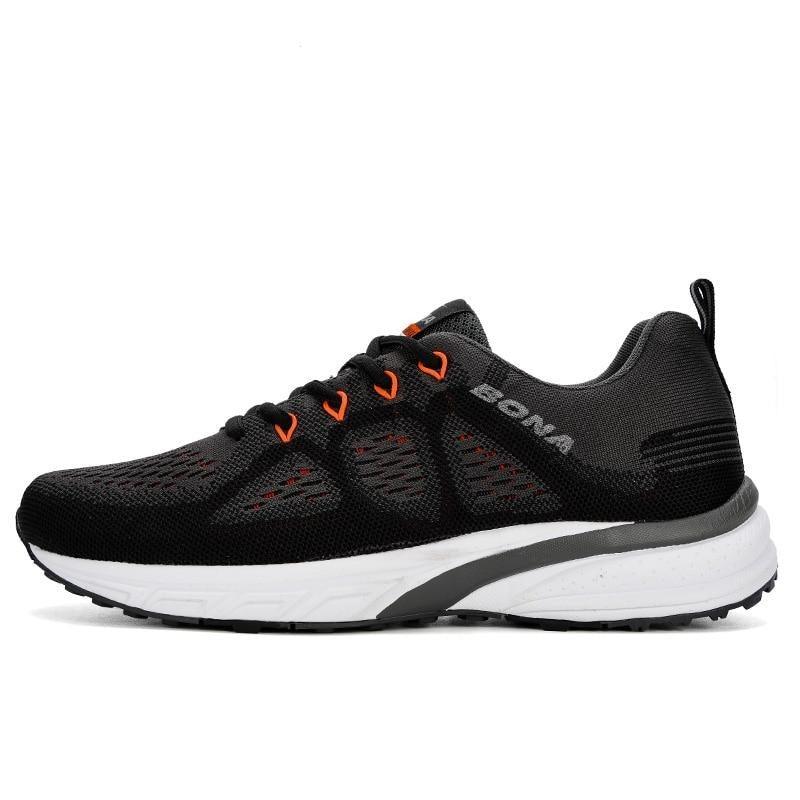 Men's Breathable Mesh Running Sneakers Lightweight Sport Shoes